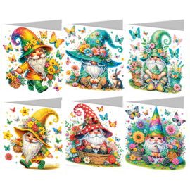 creatief art Diamond Painting Kaarten set 01