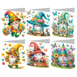 creatief art Diamond Painting Kaarten set 01