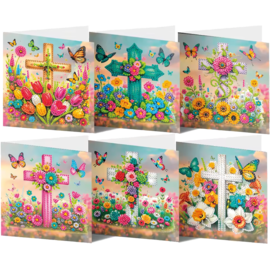 creatief art Ensemble de cartes de peinture diamant 06