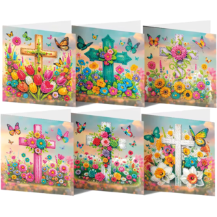 creatief art Ensemble de cartes de peinture diamant 06