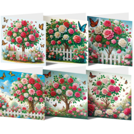 creatief art Diamond Painting Kaarten set 08