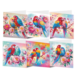 creatief art Diamond Painting Kaarten set 09