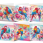 creatief art Diamond Painting Kaarten set 09