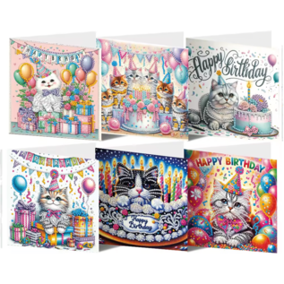 creatief art Diamond Painting Kaarten set 11
