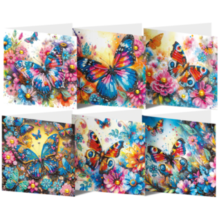 creatief art Diamond Painting Kaarten set 13