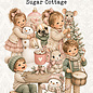creatief art Stansplaatjes - Sugar Cottage - 24 stuks