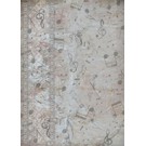 Designkarton old muzieknoten