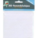 Foam blokjes 0,5 mm