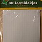 Foam blokjes 1,5 mm