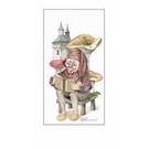 Creatief Art Pakket 6stSWR1-76 kabouter met boek
