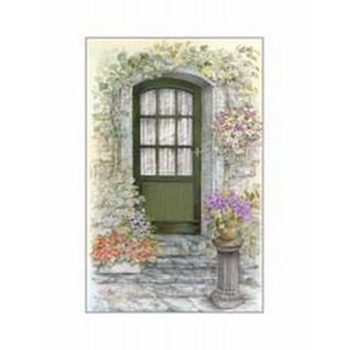 Creatief Art Pakket 6x SWR3-0158   groene deur