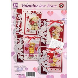 Creatief Art Valentine Love Bears