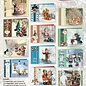 Reddy cards Cartes de voeux avec du papier transparent - Hummel Christmas 1