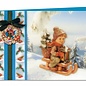 Reddy cards Cartes de voeux avec du papier transparent - Hummel Christmas 1