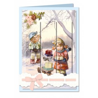 Reddy cards Triptychon Karten Hummel - Weihnachten 1