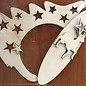 Creatief Art Ornament Kerstboom Hout