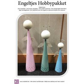 Creatief Art Set van 3 Engelen
