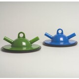 Controle deksel, compleet, kunststof, 2 x 16/20 mm Kleur