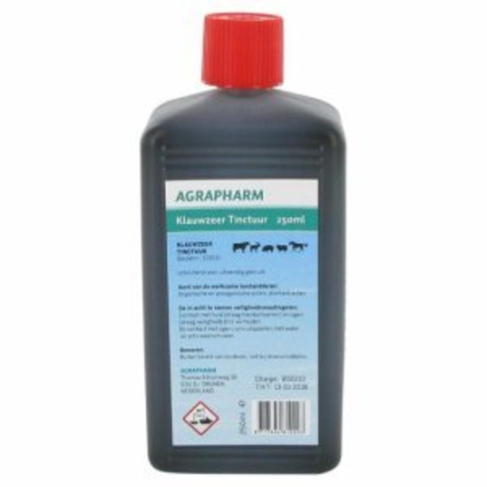 Agrapharm Klauwzeer Tinctuur 250 mL Agrapharm Klauwzeer Tinctuur 250 mL