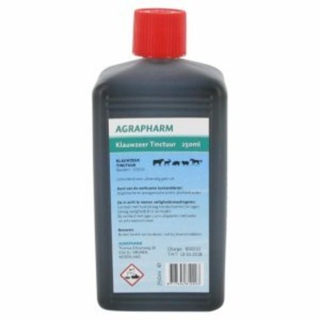 Agrapharm Klauwzeer Tinctuur 250 mL Agrapharm Klauwzeer Tinctuur 250 mL
