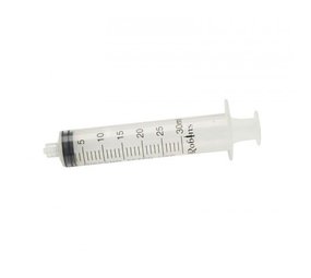 Robins Wegwerp injectiespuit 30 mL Robins Wegwerp injectiespuit 30 mL