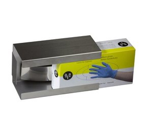 a.s RVS Wandhouder voor handschoenen a.s RVS Wandhouder voor handschoenen