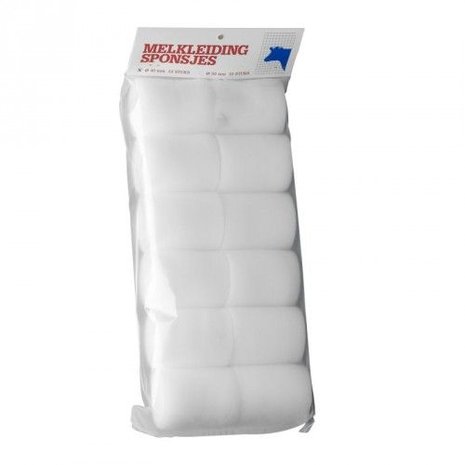 Melkleiding sponsjes 40 mm