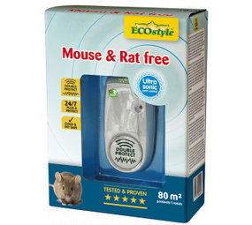 VITALstyle Ultrasone Muis & Rat Verjager 50 m2 VITALstyle Ultrasone Muis & Rat Verjager 50 m2
