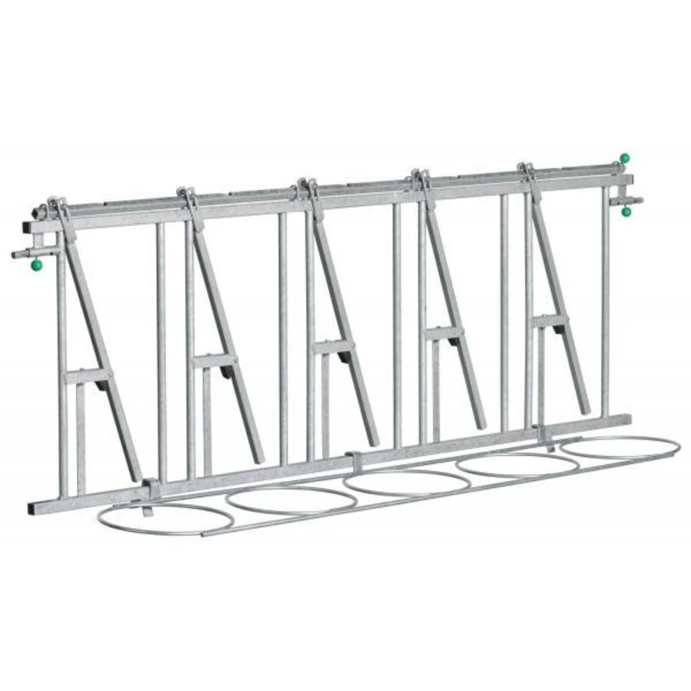 CalfOTel XL-10 met 6-delig hekwerk en vastzetsysteem CalfOTel XL-10 met 6-delig hekwerk en vastzetsysteem