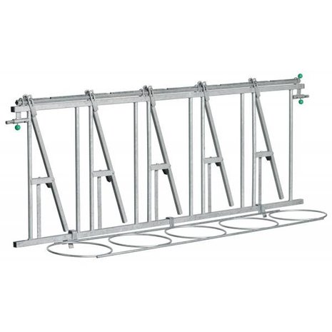 CalfOTel XL-10 met 6-delig hekwerk en vastzetsysteem CalfOTel XL-10 met 6-delig hekwerk en vastzetsysteem