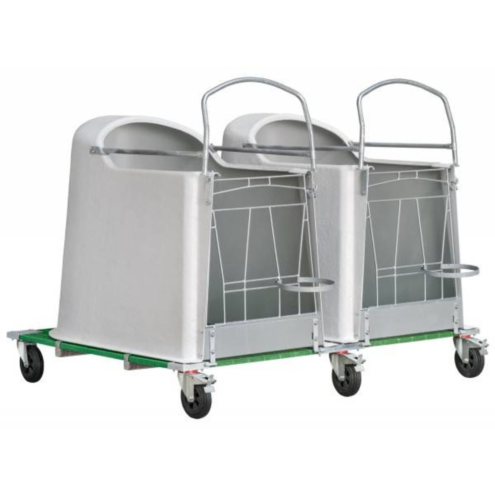 CalfOTel Open Top op verrijdbaar rooster, dubbel CalfOTel Open Top op verrijdbaar rooster, dubbel