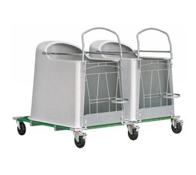 CalfOTel Open Top op verrijdbaar rooster, dubbel CalfOTel Open Top op verrijdbaar rooster, dubbel