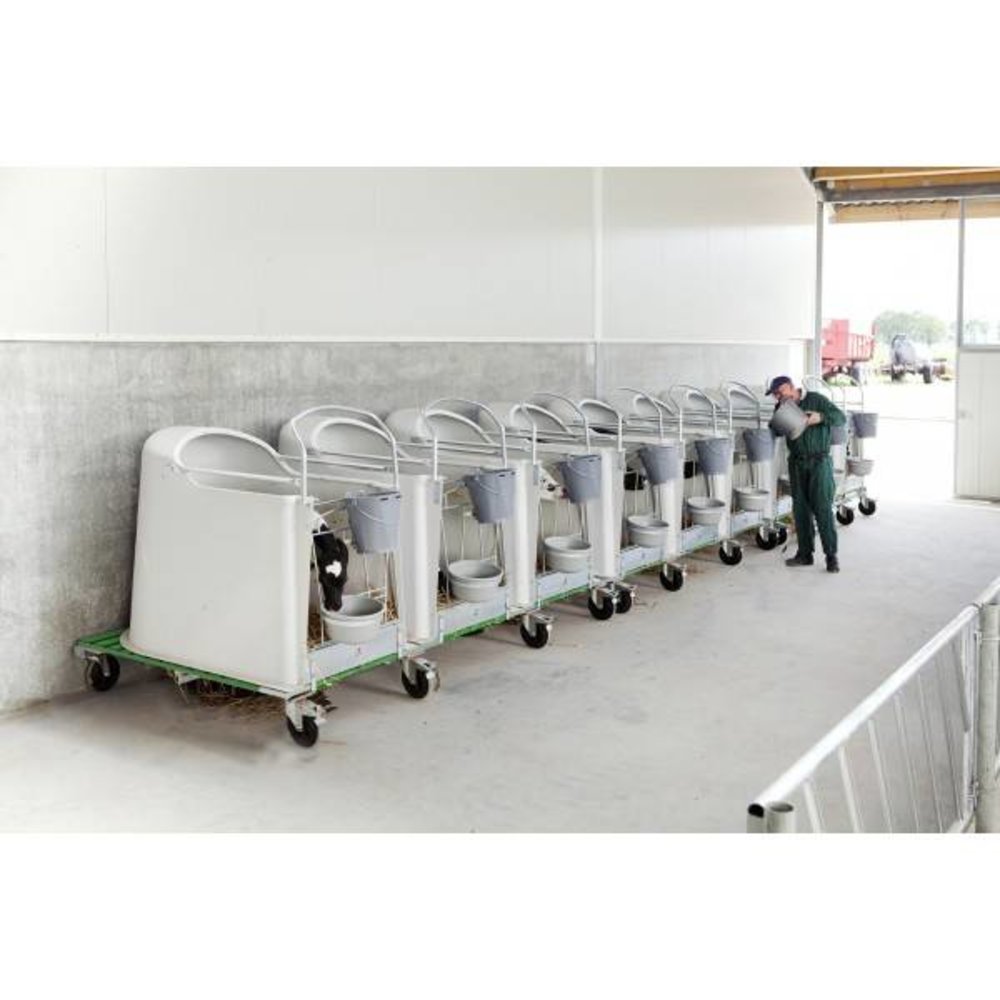 CalfOTel Open Top op verrijdbaar rooster, triple CalfOTel Open Top op verrijdbaar rooster, triple