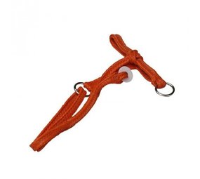 Excellent Halster Kalf nylon oranje gevlochten Excellent Halster Kalf nylon oranje gevlochten