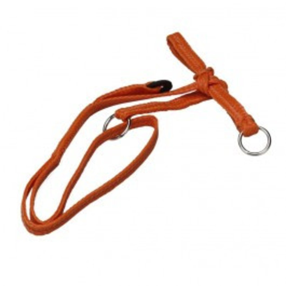 Halster koe nylon rood gevlochten Halster koe nylon rood gevlochten