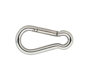 Karabijnhaak RVS C-DIN 5299 Karabijnhaak RVS C-DIN 5299