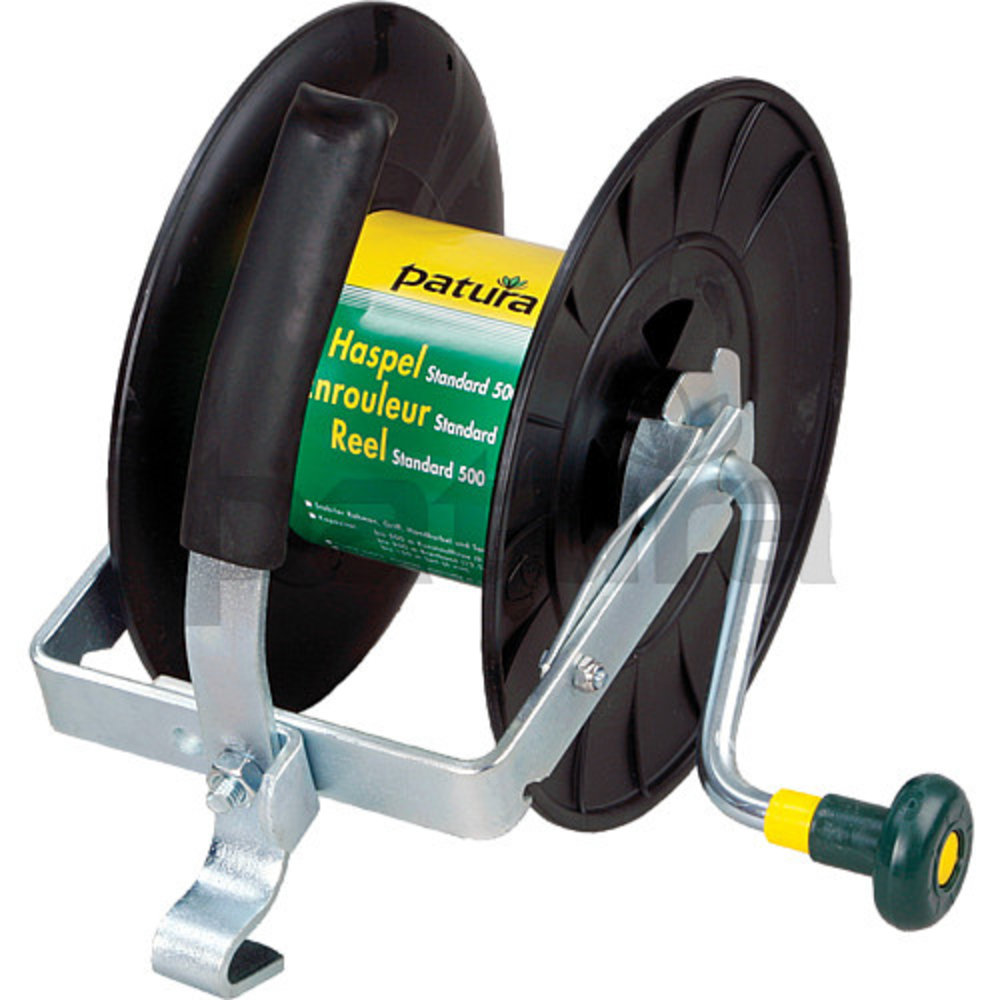 Patura Standaard Haspel met greep 800 meter Patura Standaard Haspel met greep 800 meter