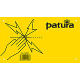 Patura Waarschuwingsbord "Pas op elektrische afrastering"