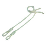 Verlostouwtjes nylon wit 2 stuks