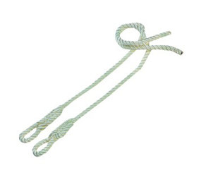 Verlostouwtjes nylon wit 2 stuks Verlostouwtjes nylon wit 2 stuks