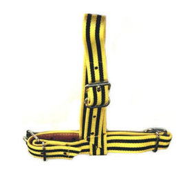 Kalf Keuringshalster geel zwart (No.3) Kalf Keuringshalster geel zwart (No.3)