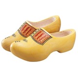 Middelwijk V.V. Geel houtenklomp Middelwijk V.V. Geel houtenklomp