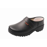 Gevavi Lincoln  pu schoenklomp zwart