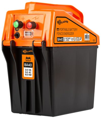 Gallagher BA40 batterij-apparaat (9V/12V) Gallagher BA40 batterij-apparaat (9V/12V)