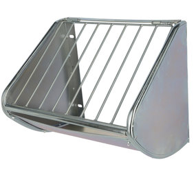Agridiscounter Hooiruif, voederbesparende ruif, hoogwaardig verzinkt Agridiscounter Hooiruif, voederbesparende ruif, hoogwaardig verzinkt