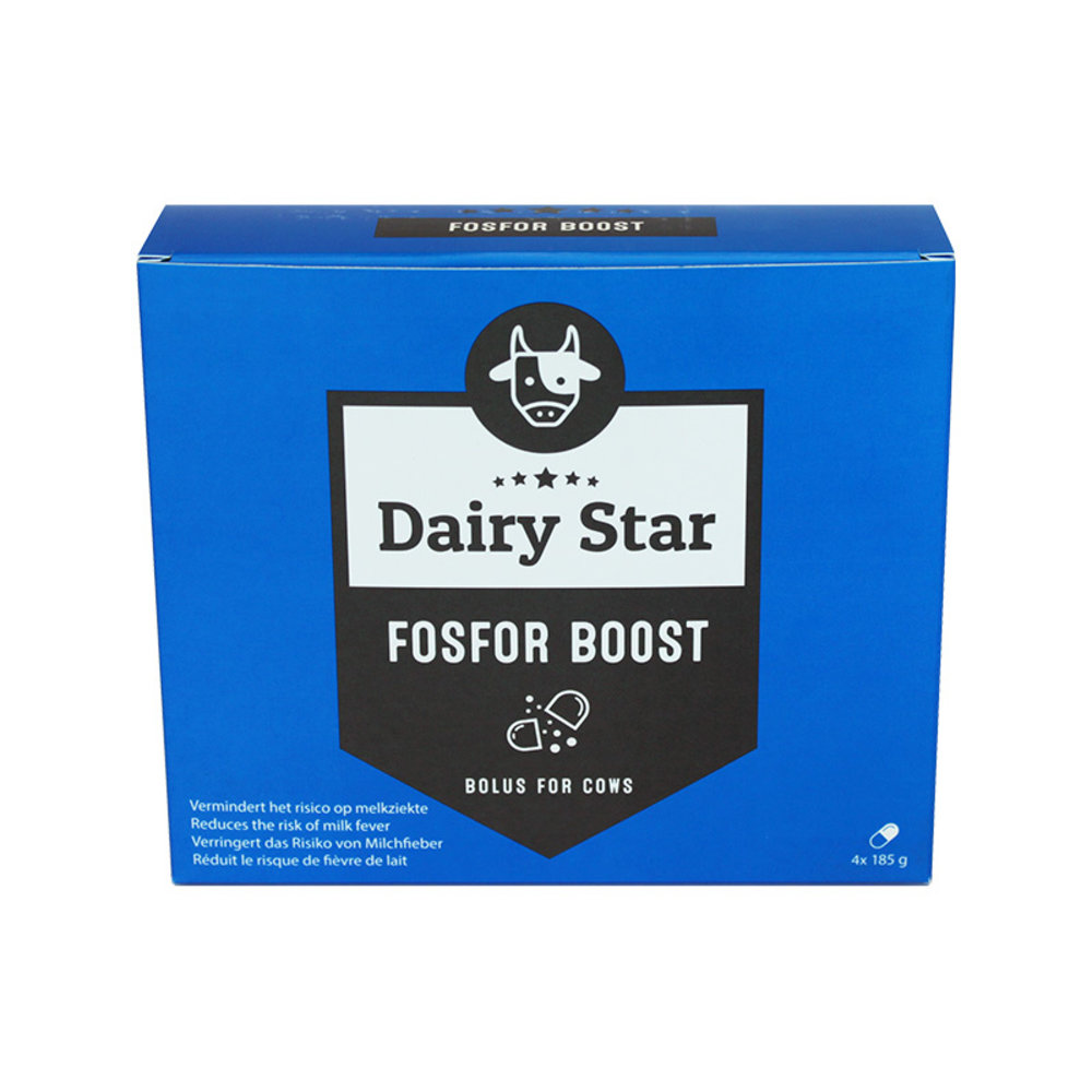 Dairy Star Dairy Star Fosfor Boost Bolus 4 stuks Dairy Star Dairy Star Fosfor Boost Bolus 4 stuks