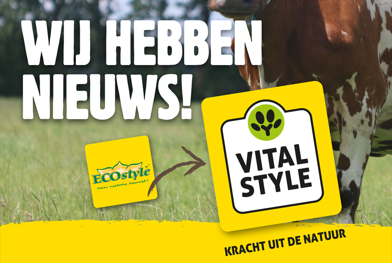 ECOstyle wordt VITALstyle ECOstyle wordt VITALstyle