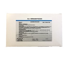 A.A. A.A. Herkauwpoeder 10x 80 gram A.A. A.A. Herkauwpoeder 10x 80 gram
