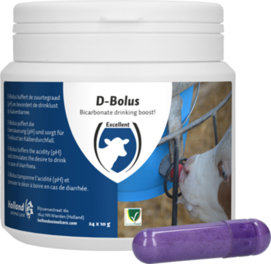 Excellent D-Bolus (Bicarbonaat pil) 24 stuks