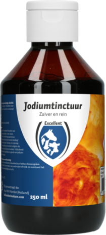 Excellent Jodium tinctuur met 70% Alcohol 250ml Excellent Jodium tinctuur met 70% Alcohol 250ml
